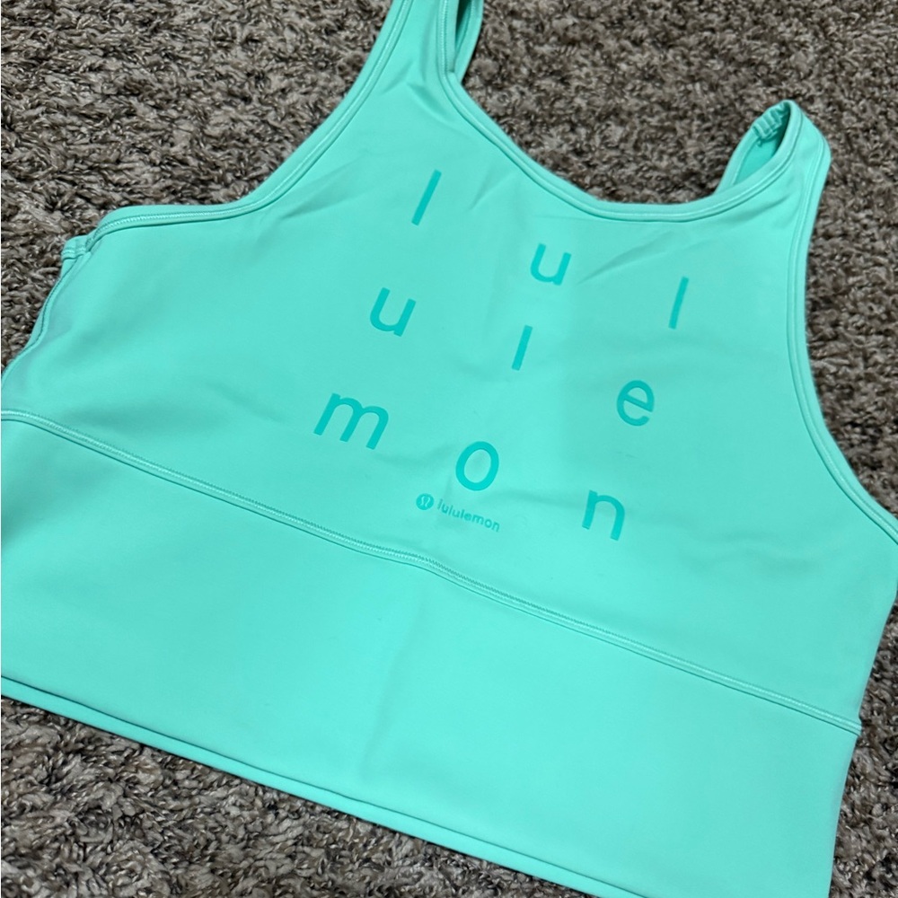 Lululemon Mint Green Sports Bra